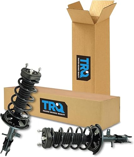 Miniatura 153 de TRQ - Conjunto de puntal delantero y resorte helicoidal (lados del conductor y del pasajero), para auto