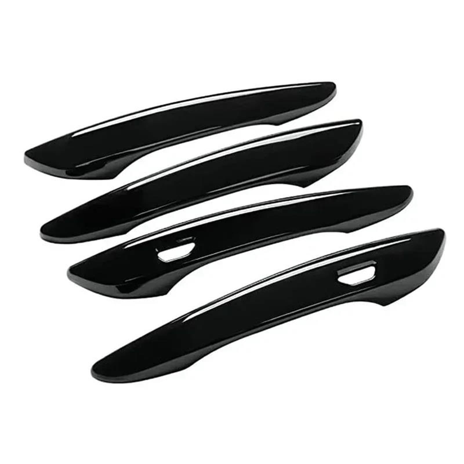 Zhqdrcy Black Door Open Handles For Mazda 3 For Hatchback Sedan Bp For Cx-30 Dm Car Door Handle Cover Trim(Black)