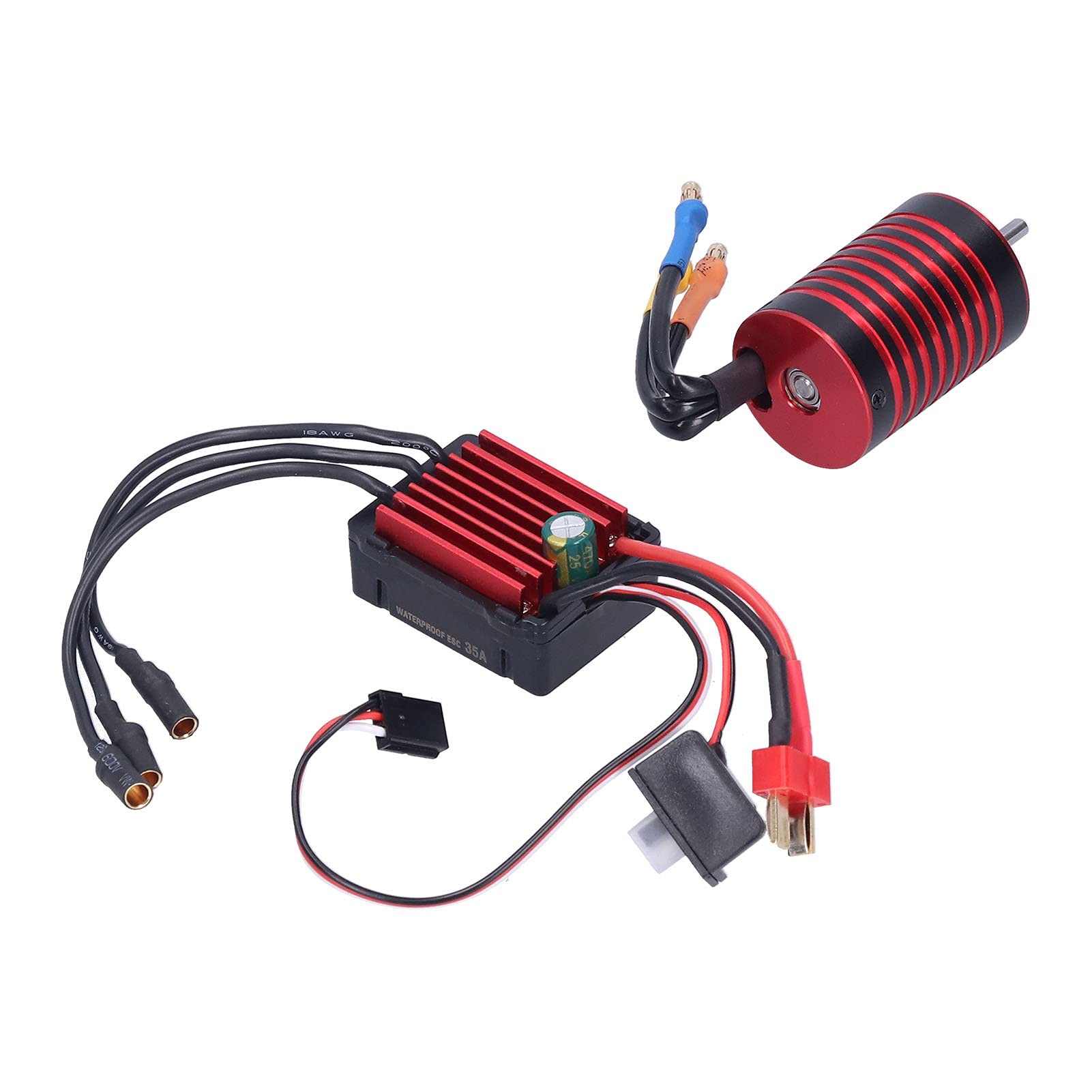 Bezszczotkowy Silnik RC 3200KV z Zestawem ESC 35A