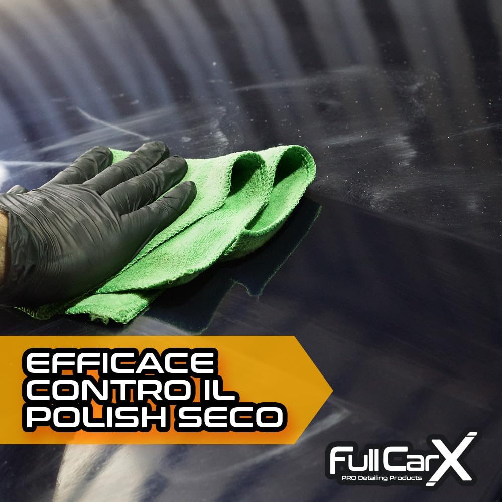 FULLCARX IPA 750ml Alcool Isopropilico 100% Preparatore di Carrozzeria Auto, Detergente Sgrassante Rimuove i Resti di Lucidatura Sporco Cera Adesivi, Prodotto Pulizia Professionale Detailing
