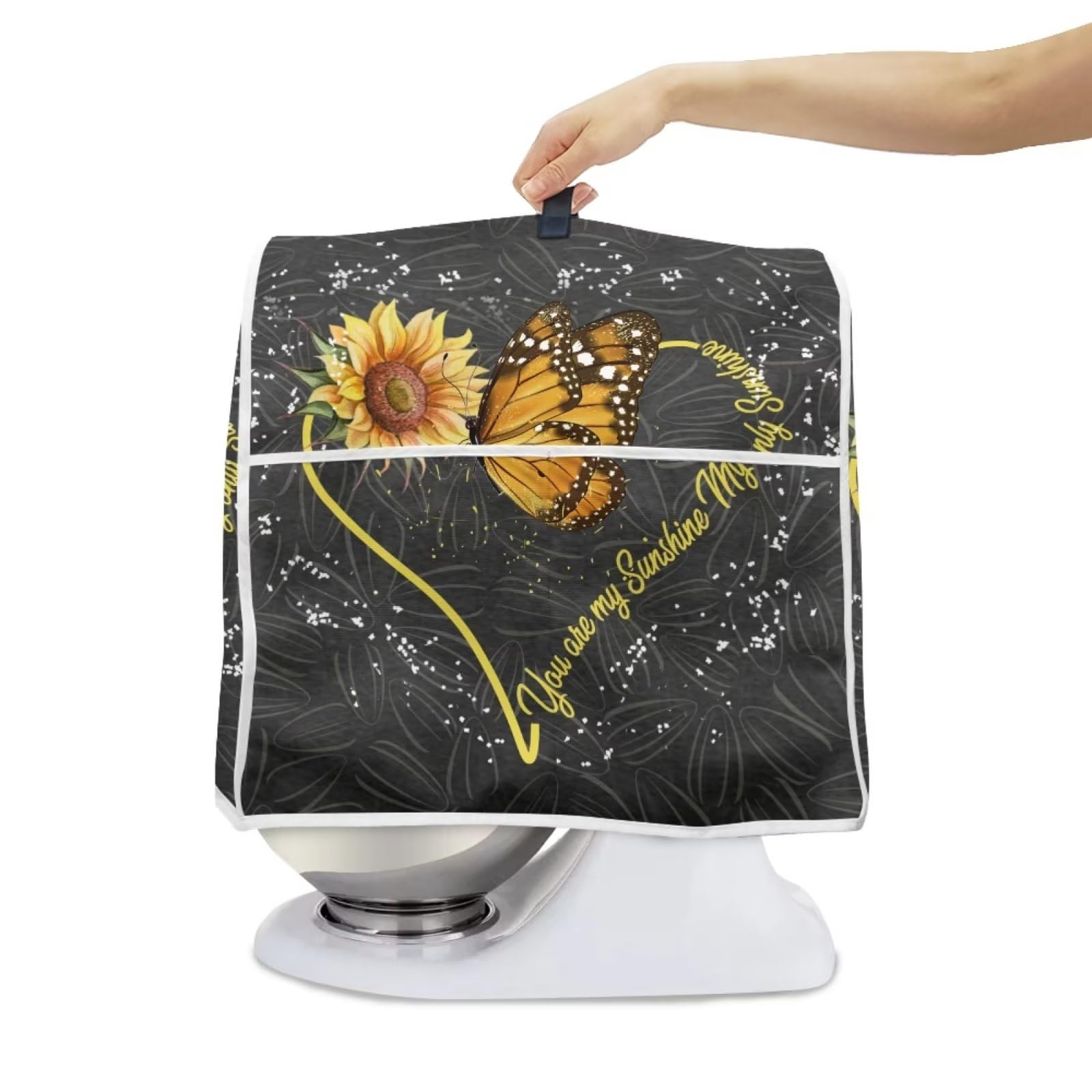 Chaqlin Standmixer-Abdeckung Mit Tasche – Staubdicht, In Größe S Oder L, Aus Polyester, Mit Griff