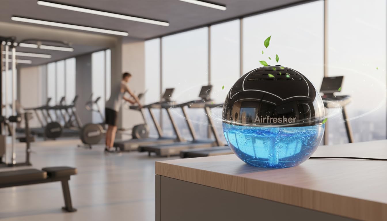 Aspira Home Lufterfrischer mit Ionisator – Duftzerstäuber & Airfresher Bowl inkl. 250 ml Aloe-Vera-Duft – Ohne Farbstoffe – Für frische Raumluft