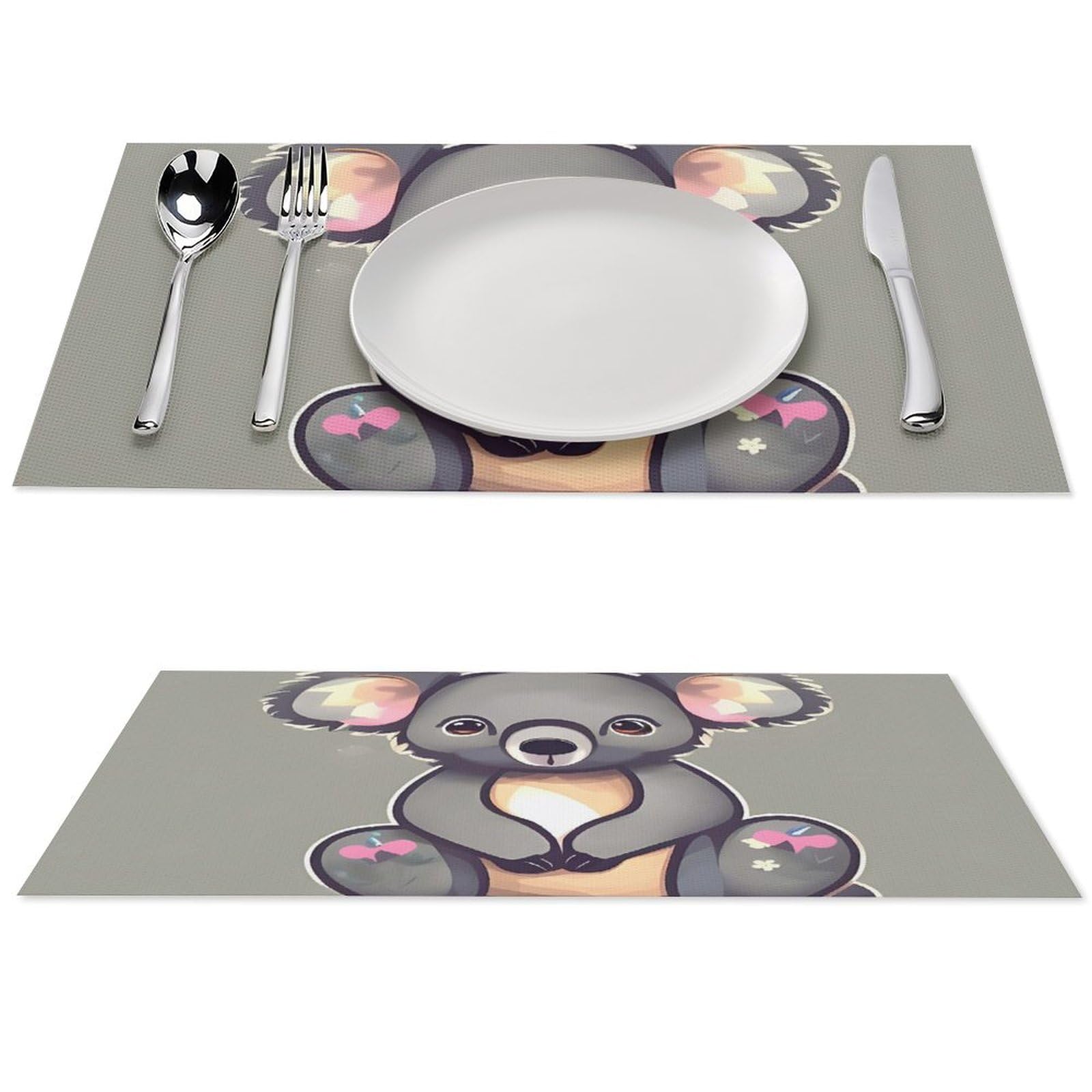 Sets de table koala pour décorer la salle à manger et la terrasse