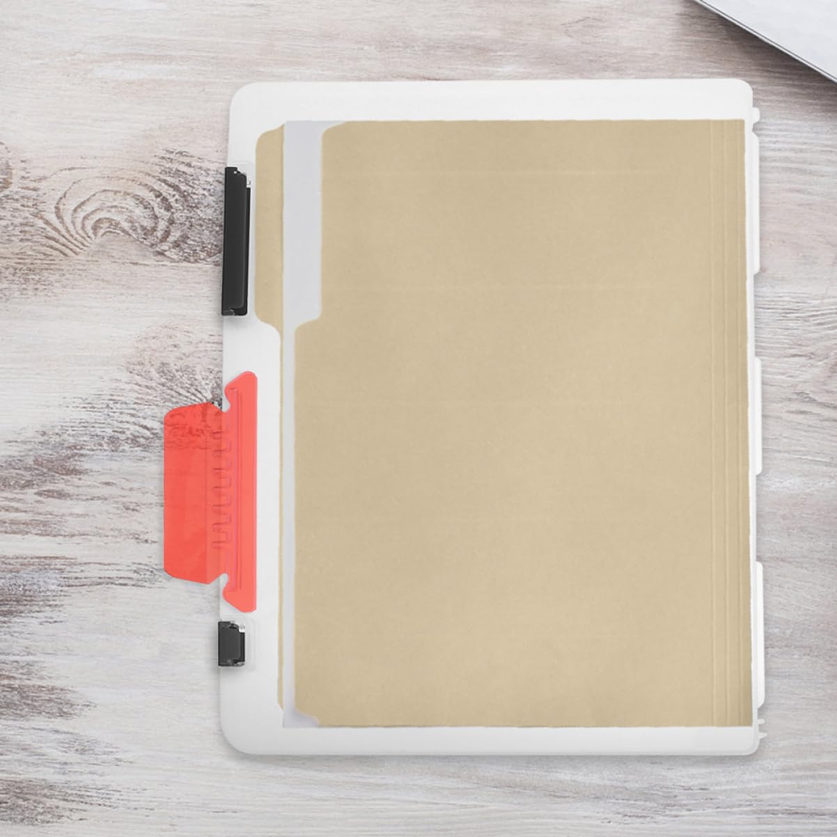 NUOBESTY 120pezzi Linguette Colorate Per File Con Inserti Etichette Appendibili Per Ufficio Scuola e Casa Facili Da Utilizzare e Organizzare Documenti Composto Da Rosse Arancioni Verdi