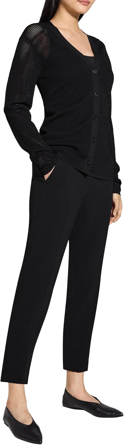 Theory Womens Pointelle Cardi - Image 3