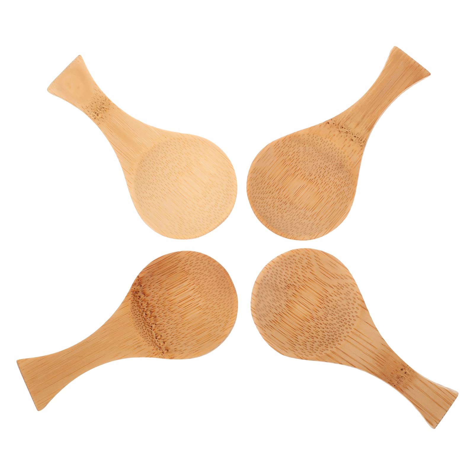 4pcs Tea Spoon Jam Spoon Portable Salt Spoon Bath Salt Scoop Kitchen Gadgets Teaspoon Tea Scoop Kitchen Spoons Salt Spoons Household Tea Spoons Milk Powder Spoons Salt Scoops