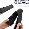 2 PCS Defensas para Llantas, Guardabarros Laterales Delanteros/Traseros de PVC, Accesorios Universales para Guardabarros, para la Mayoria de Autos, Camionetas y SUVs (Negro) 5