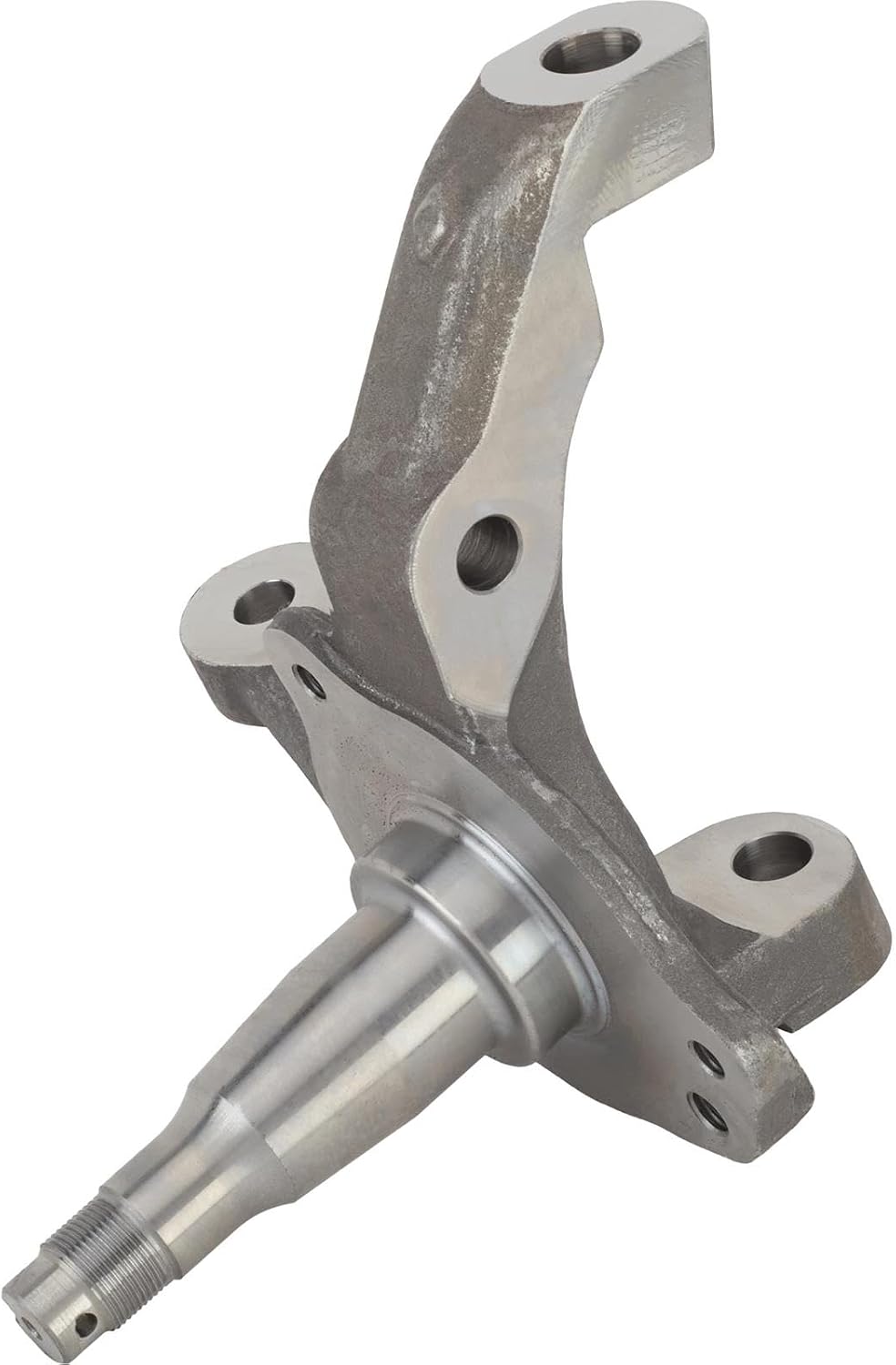 1974-78/80 Pinto/Mustang II Right Side Spindle, 7-5/8" Stock Height, Heat-Treated Forged Steel, Fits Granada/Hybrid Rotors, Reamed for K772/K6024 Ball Joints, 10-Degree OEM Geometry, IMCA Approved