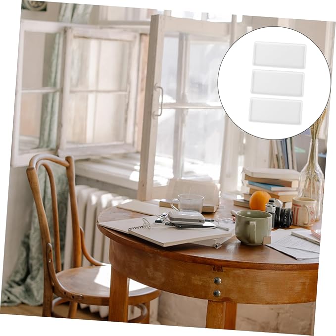 Organizador de Baño Cerámico 3 Piezas Bandeja Almacenamiento miniatura 3