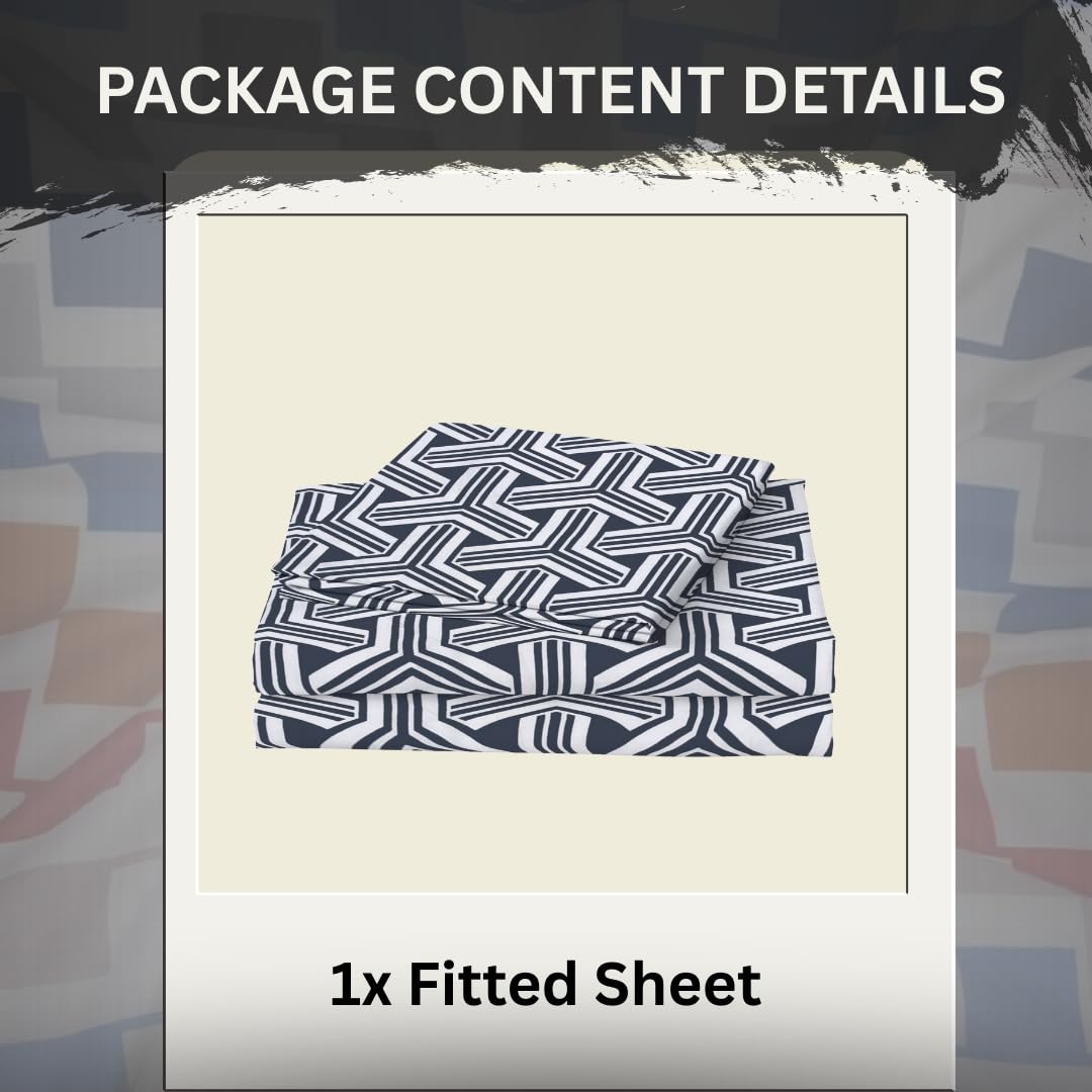EverSoft Bedding 1PCS Floral Fitted Sheet Small Double Size Extra Deep 35cm Pocket 4ft Soft Breathable Printed Mattress Cover - Image 2