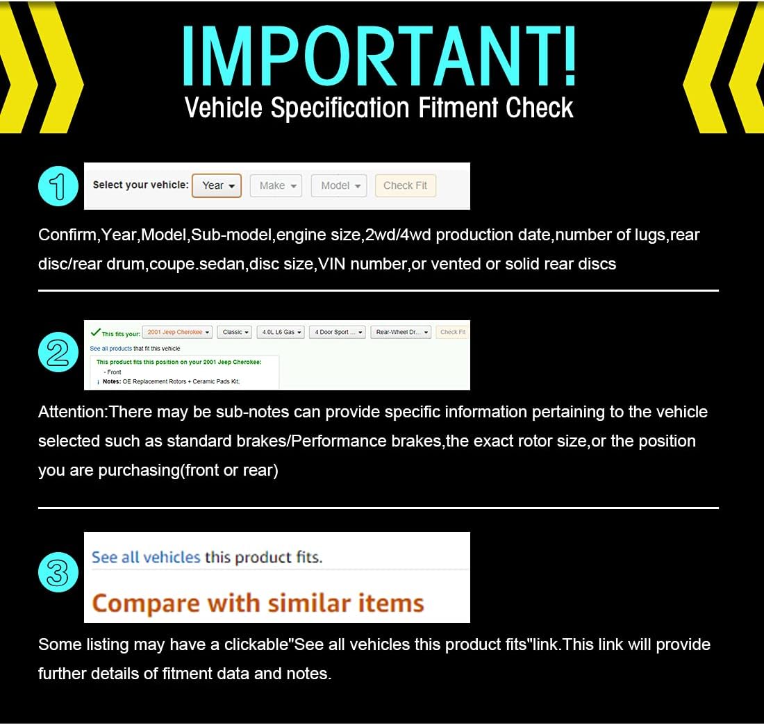 AutoDN 2X REAR Shock and Strut Kit Set Compatible With 2002 CIVIC Hatchback