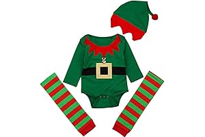 Delightful Infant Elf Costume: A Festive and Magical Ensemble