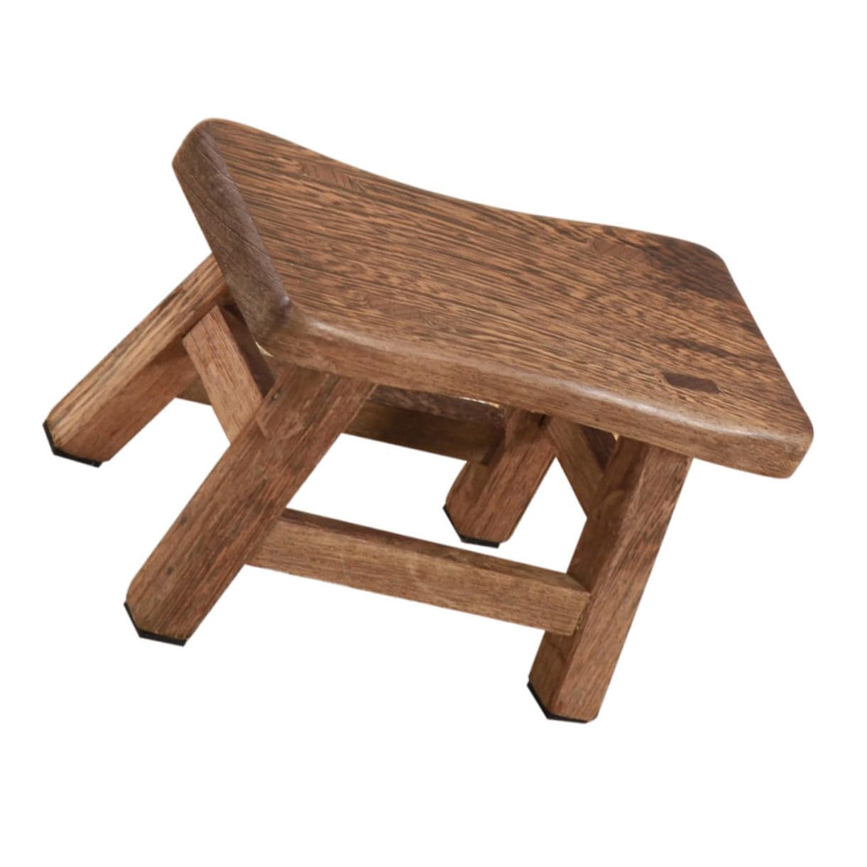 Ciieeo 1pc Children's Stool Out Door Furniture Camp Stool Step Stool Outdoors Furniture Wooden Bathing Stool Stools Mini Chair Chinese Style Wooden Footstool