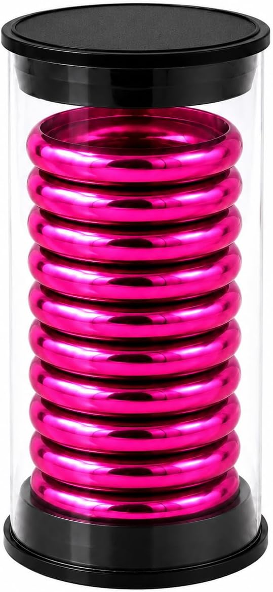 Hidden Gem Aluminum Alloy Discbound Discs - 7 Colors, 2 Sizes - for Circa, Arc, TUL Systems (Pink, 1.5-inch)