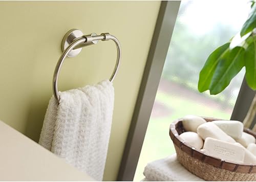 Miniatura 4 de Symmons 35AC4BUNDLESTN - Juego de accesorios de baño de 4 piezas de diámetro para montaje en pared en níquel satinado