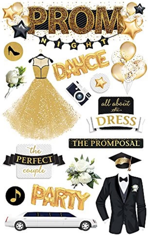 Paper House Productions Dimensional Sticker (3 Pack), 3 Piece
