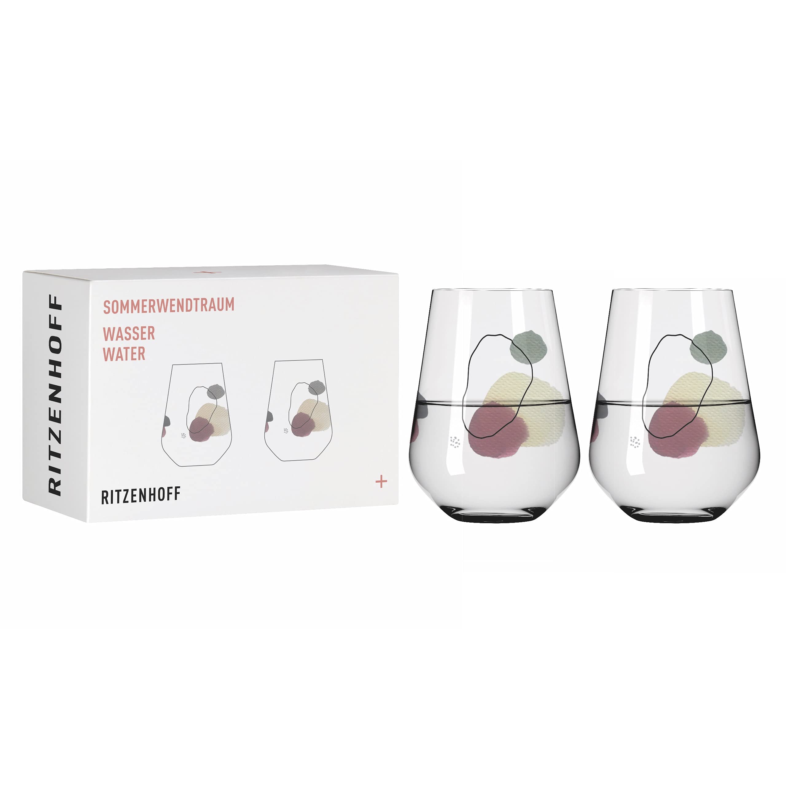Ritzenhoff Allround-Glas 2er-Set Brauchzeit 003 Hatch: Cristallo 630ml
