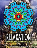 Relaxation Mandala Coloring Book - Vol.8: Relaxation Coloring Books for Adults 1519171080 Book Cover