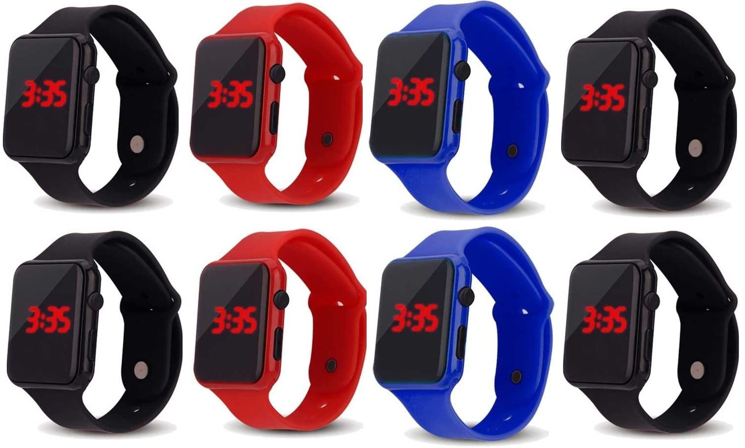 Pappi-Haunt Kids First Choice - Birthday/Party Return Gift - Set of 8 Multicolor LED Bands Watch (B09RPLVLDS) Amazon Price History, Amazon Price Tracker