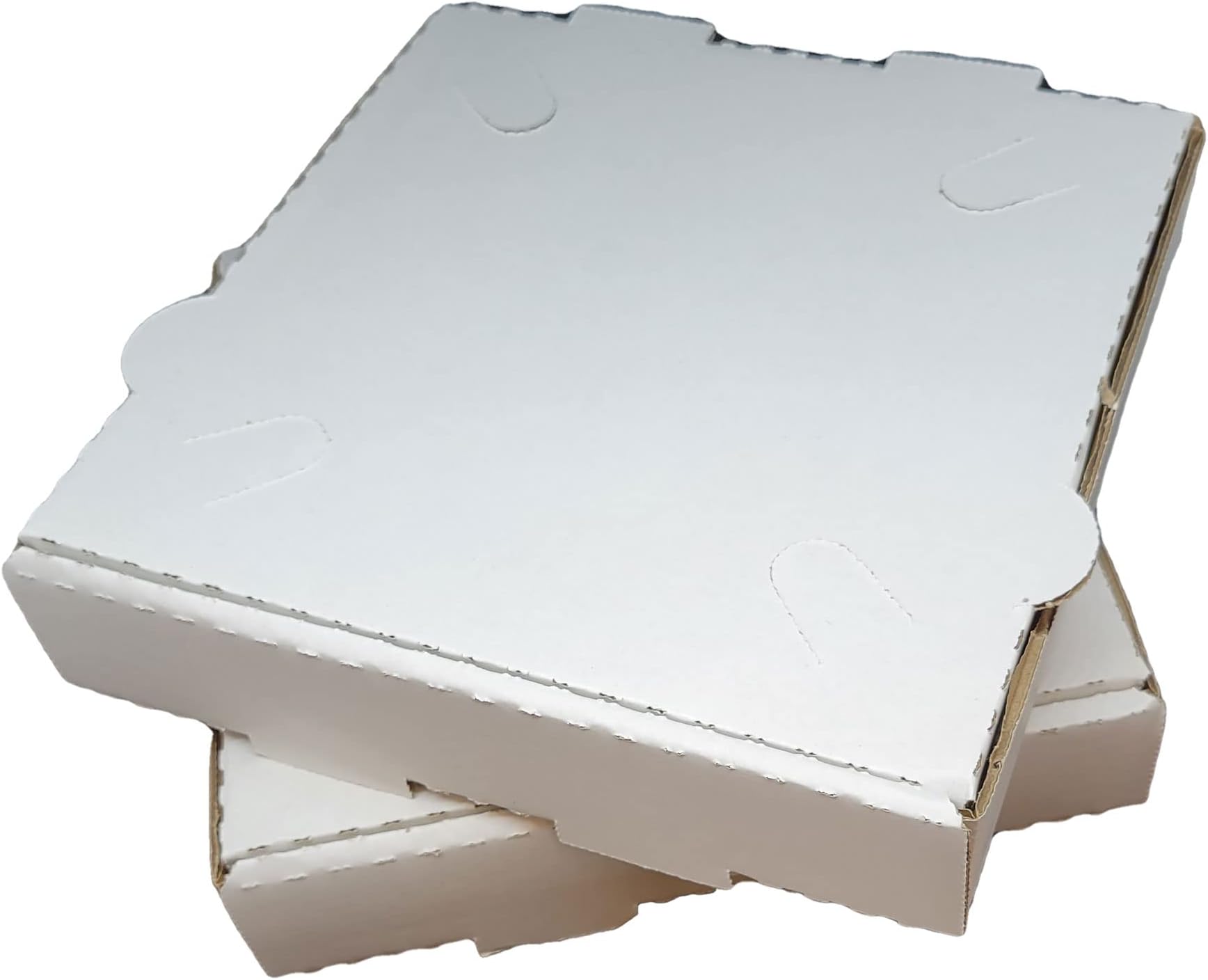 DHG PROFESSIONAL50 Pack Corrugated Pizza Box - White Cardboard (12" x 12")