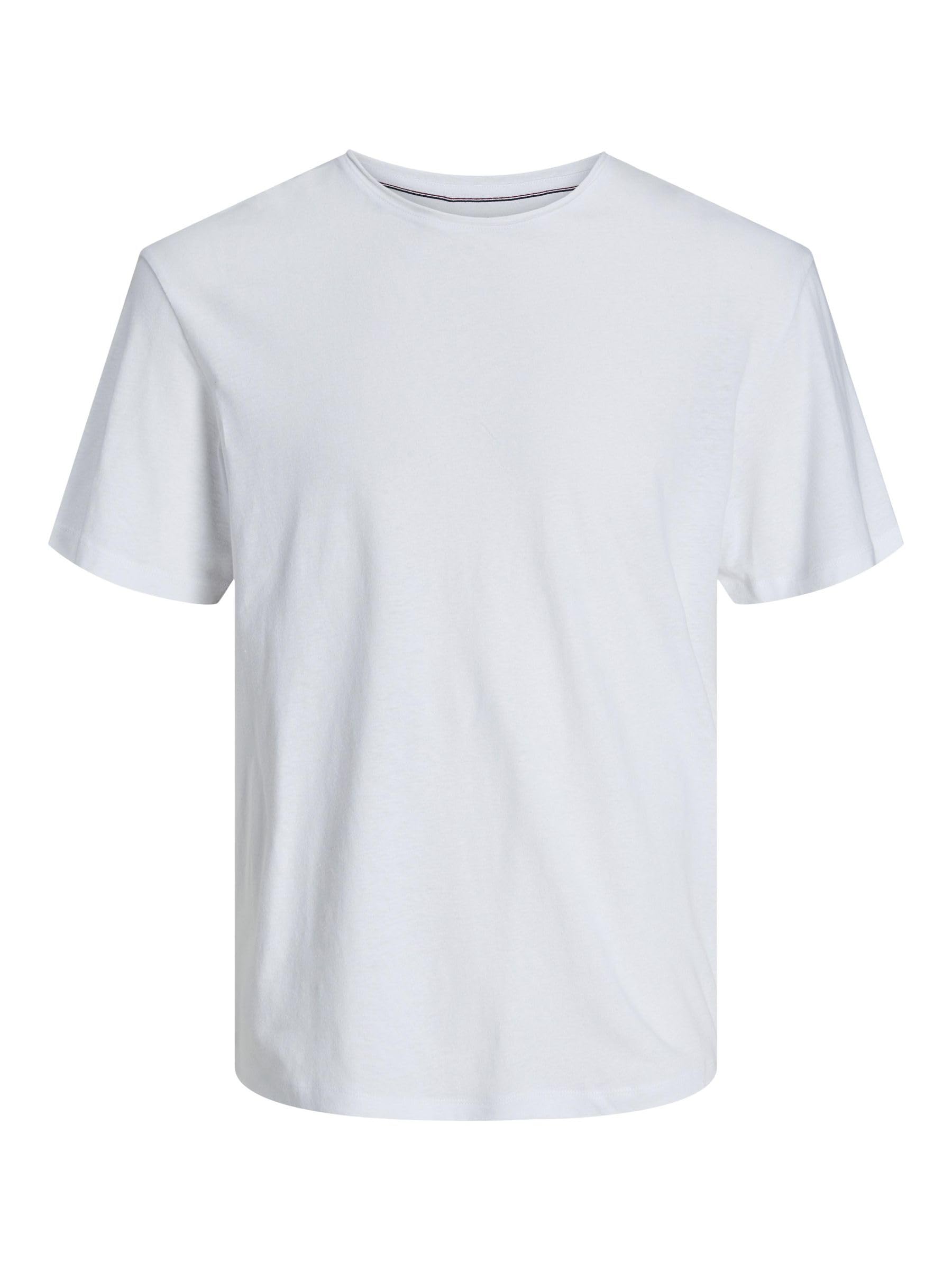 Jack & Jones Jjesummer Linen tee SS O-Neck Sn Camisa de Manga Corta para Hombre