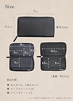 長財布　本革　ラウンドファスナー　プレゼント　【ビジネスレザーファクトリー】 サフィアーノレザー ラウンドファスナー長財布（9006-0006） - 剣縁