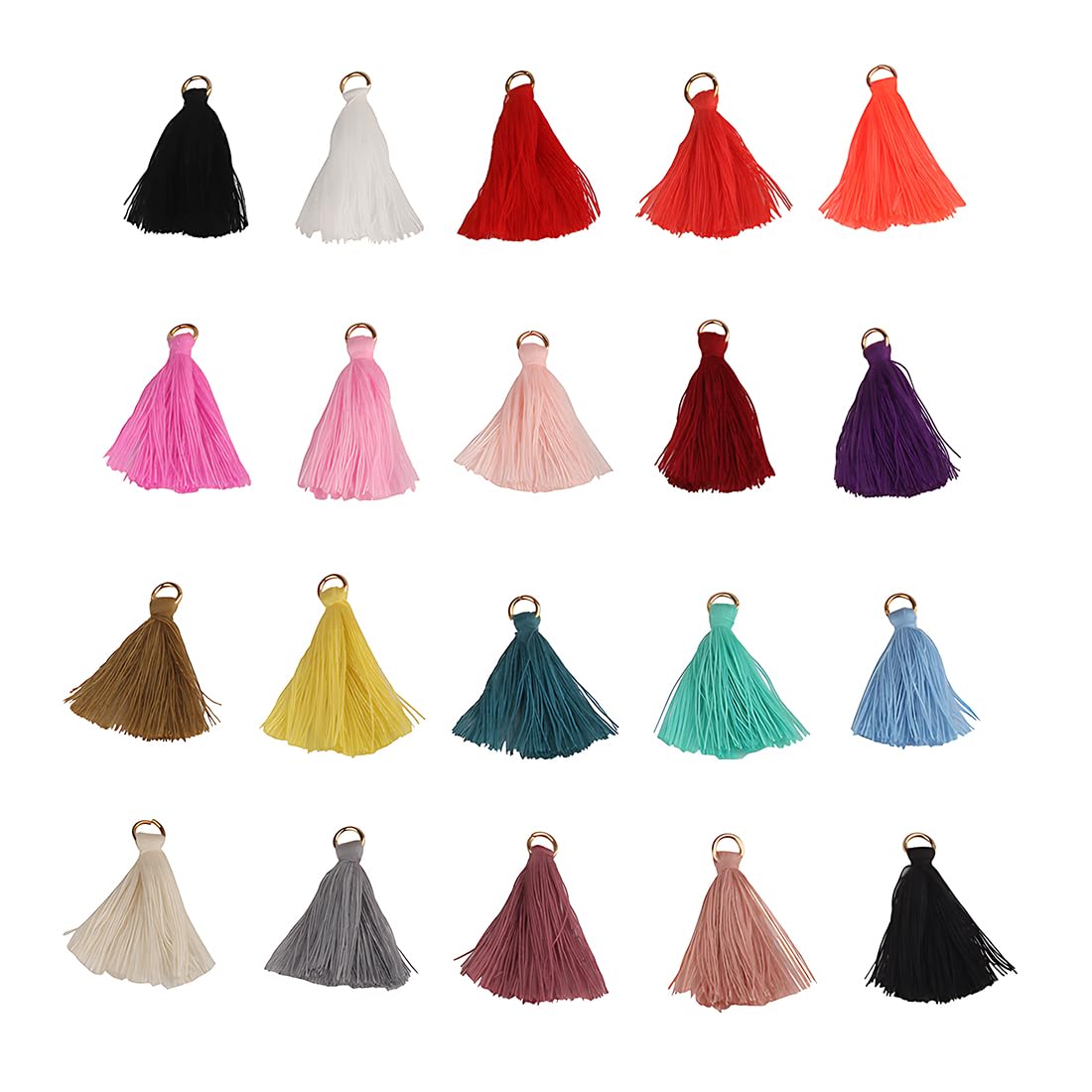 Lot De 60 Mini Pompons En Coton 3cm - Multicolores, Pour Créations DIY, Bijoux, Déco