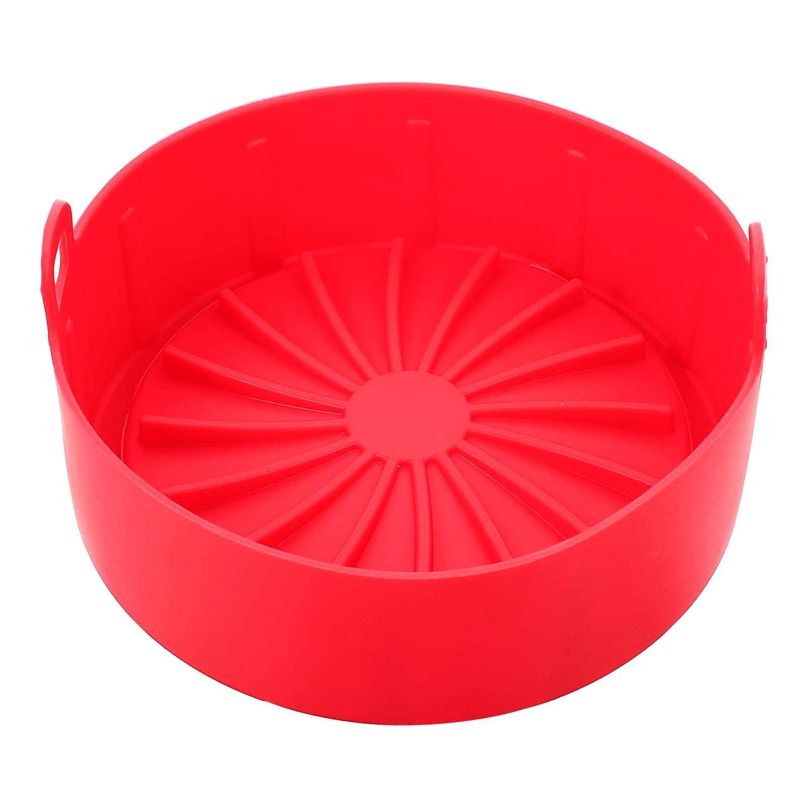 Teglia in Silicone Rosso per Friggitrice ad Aria, Riutilizzabile