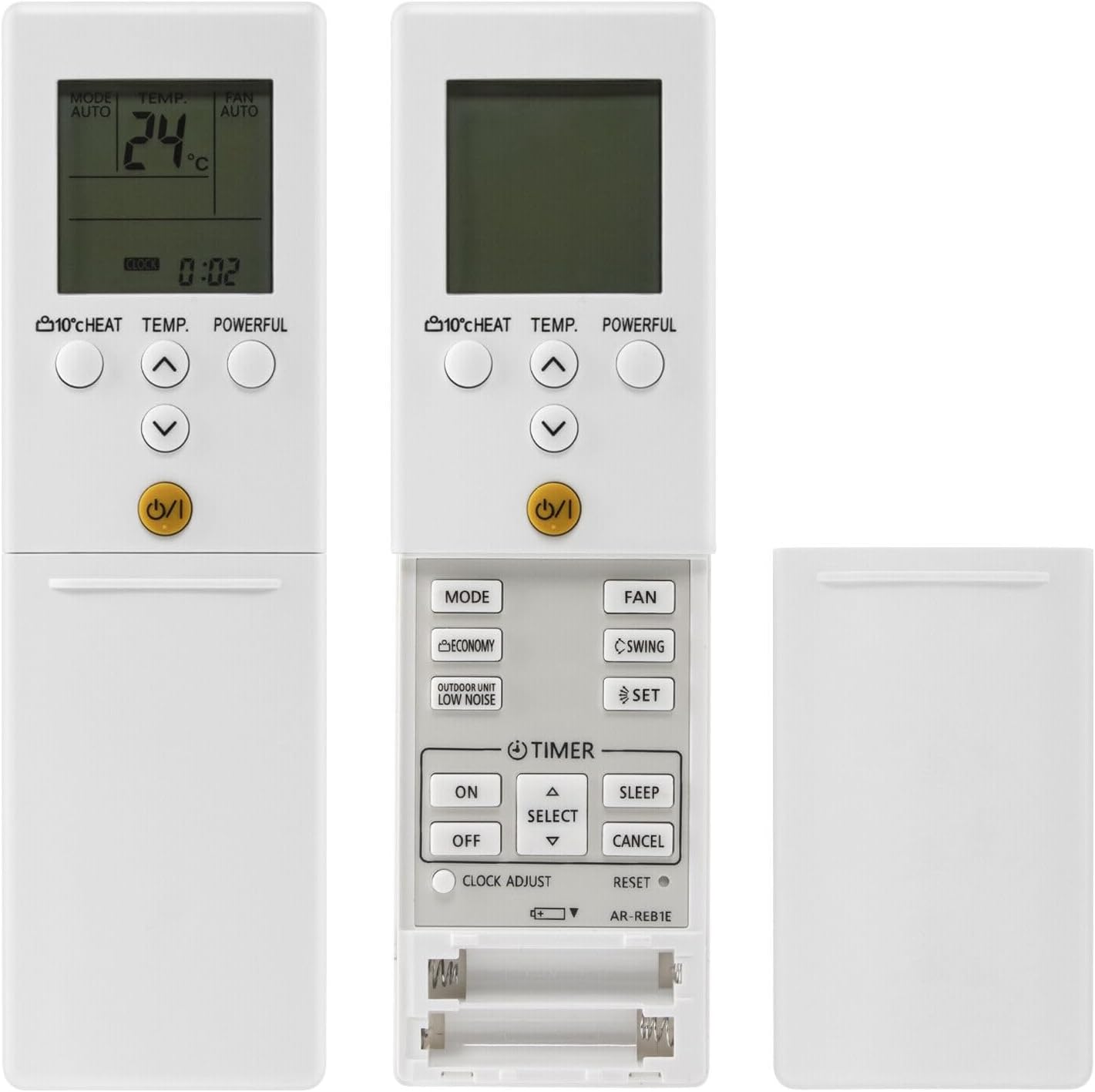 New AR-REB1E fit for FUJITSU Air Conditioner Remote Control AR-REY1U AR-REB2E REF1E
