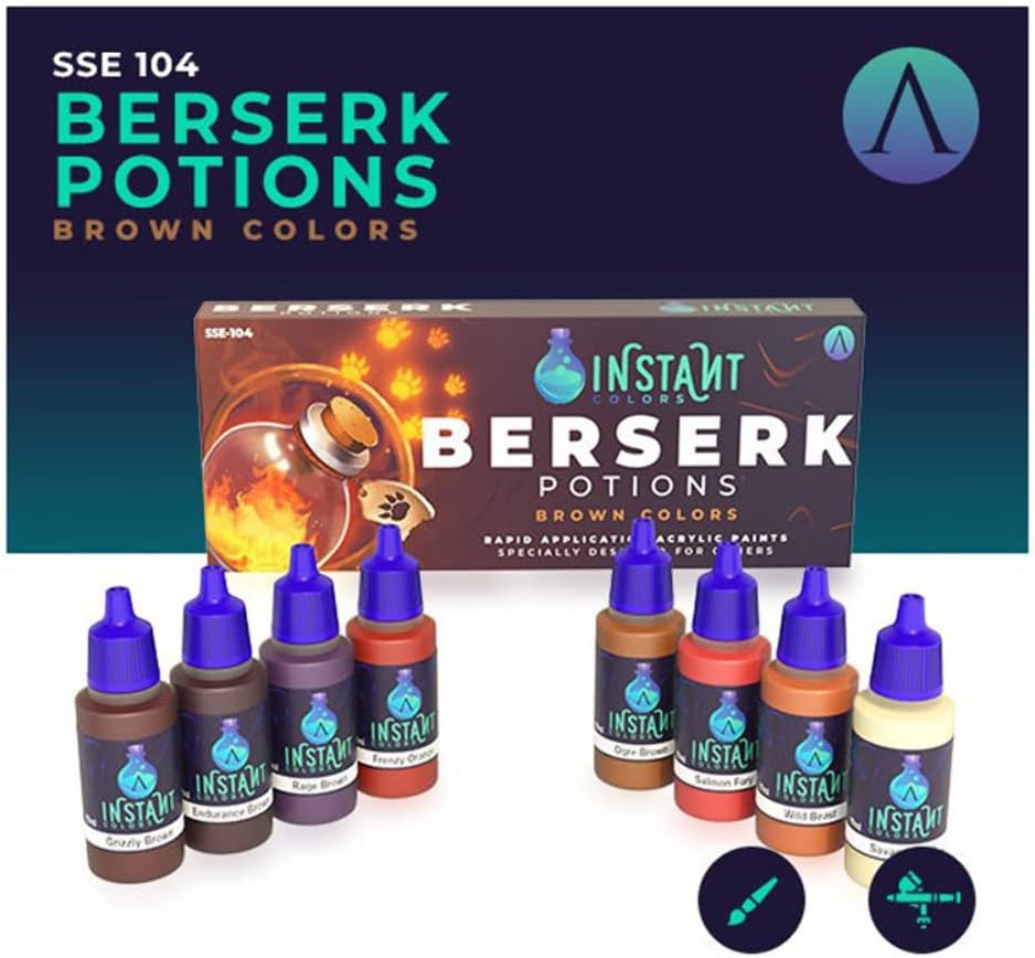 Instant Colour: Berserk Potions (8 paint set)