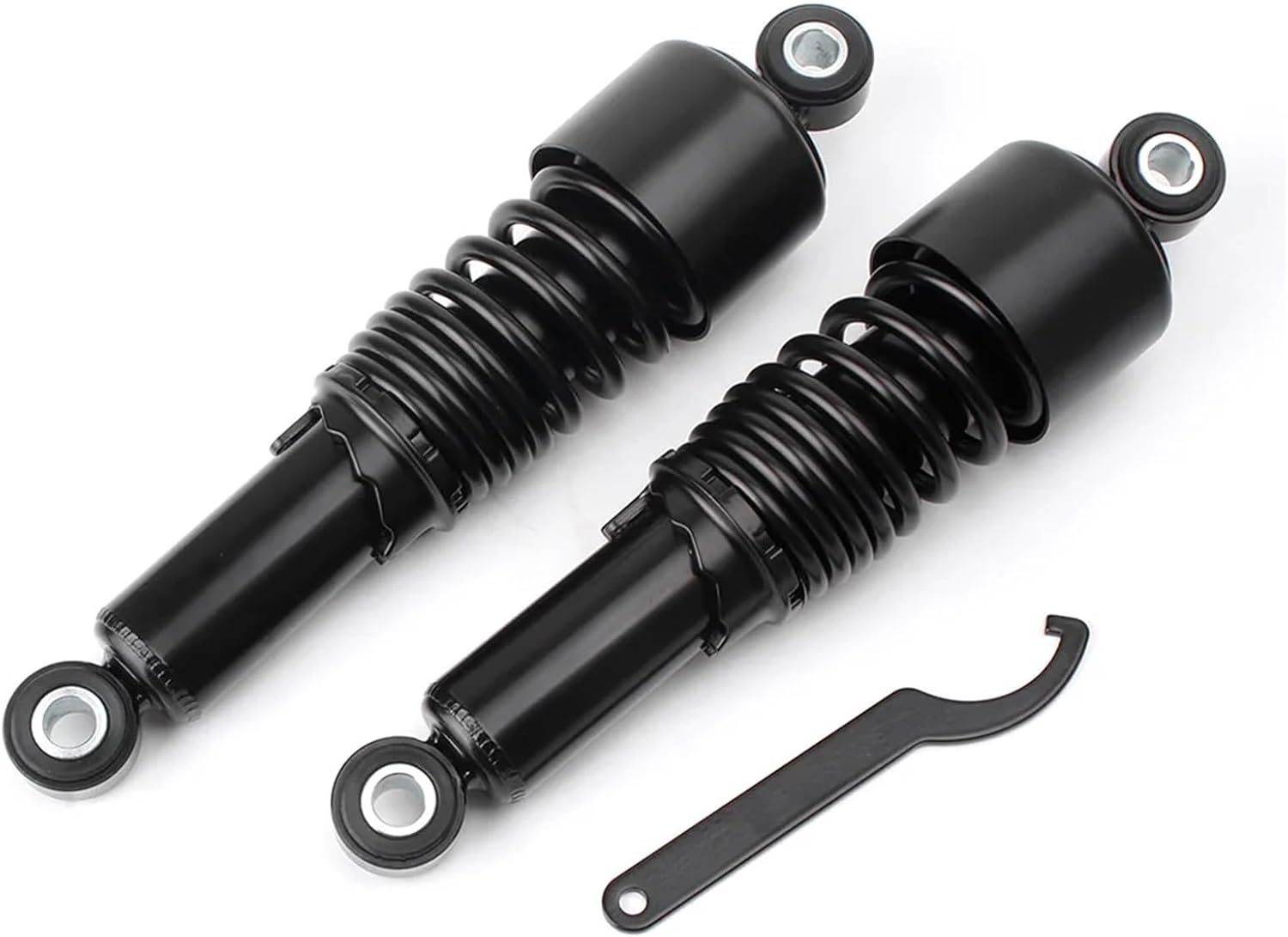 に適合する ダビッドソン用 1ペア 279mm オートバイ用リアショックアブソーバー サスペンションクッションダンパー