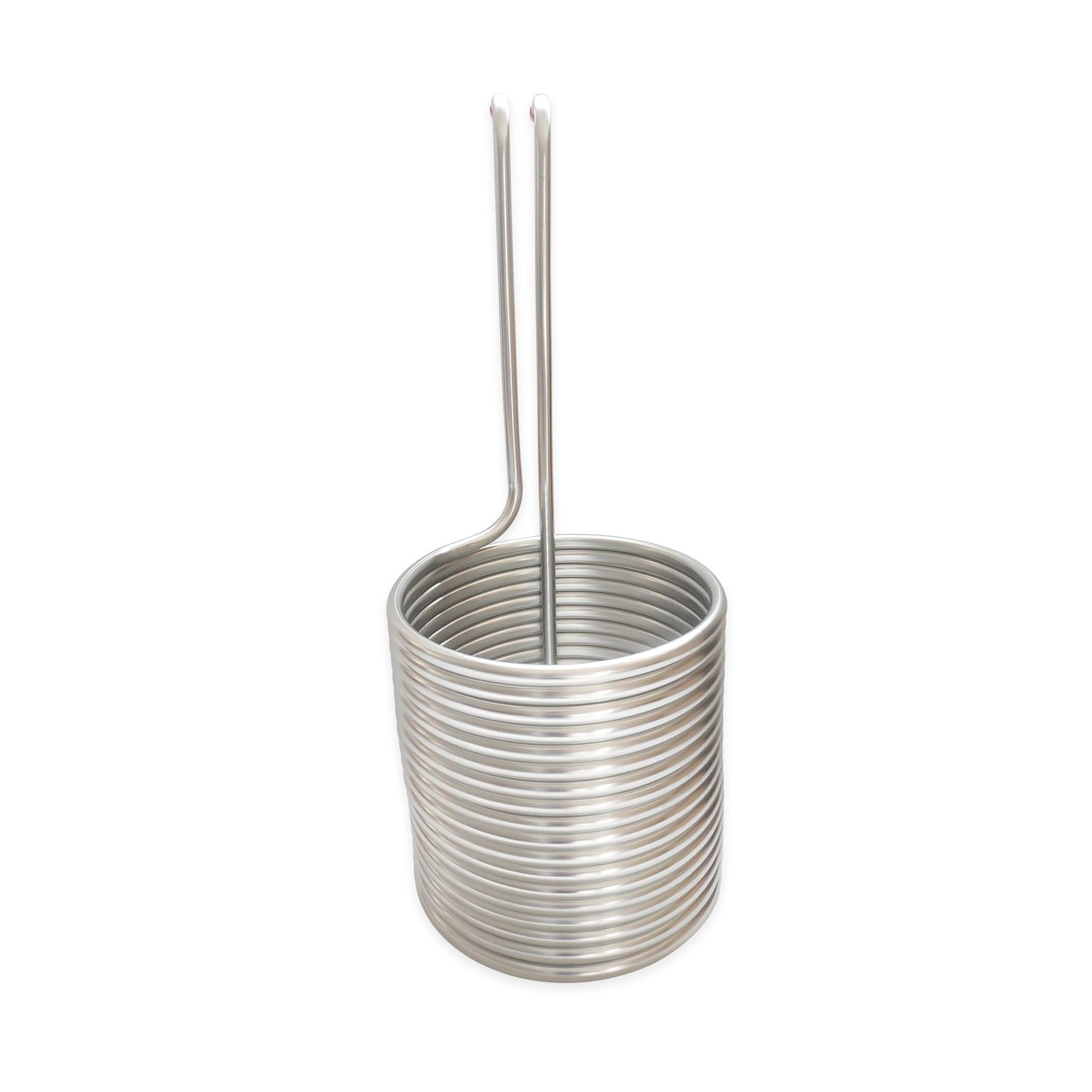 Enfriador de mosto de inmersión de 15 m, serpentín de enfriamiento de cerveza de acero inoxidable for elaboración casera, enfriador de mosto súper eficiente, con accesorios Múltiples aplicaciones(Coil