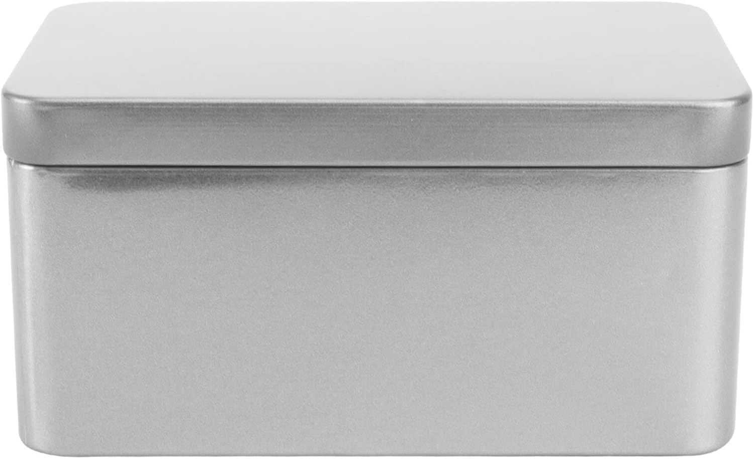 Luxshiny Rectangular Tin Container Cake Tin Storage Rectangular Tinplate Box, Tea Tin Canister