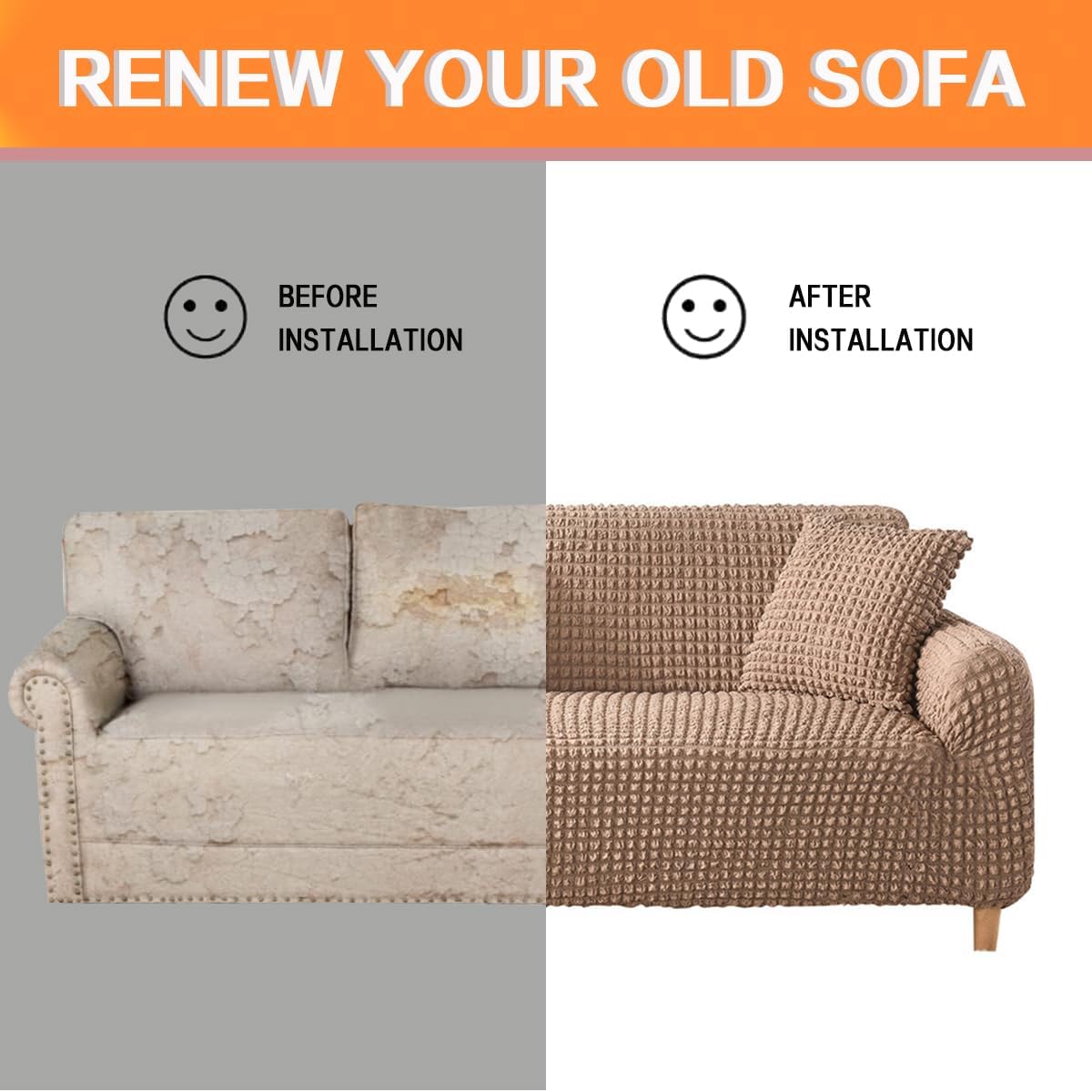 Amazon｜HomeFirst ソファーカバー 犬猫対策 北欧風 マルチカバー 長方形 大判 撥水加工 ソファカバー 3人掛け 肘付き 肘なし 防水  ソファーベッドカバー 多機能 ブランケット 無地 柔らかい ソファーシーツ 犬猫用シート 爪とぎ防止 傷防止 汚れ防止 ソファー保護カバー ... KAIJIE ソファーカバー 犬猫対策 ソファーカバー 一体型 ストレッチ ソファーベッドカバー 爪とぎ防止 おしゃれ クッションカ