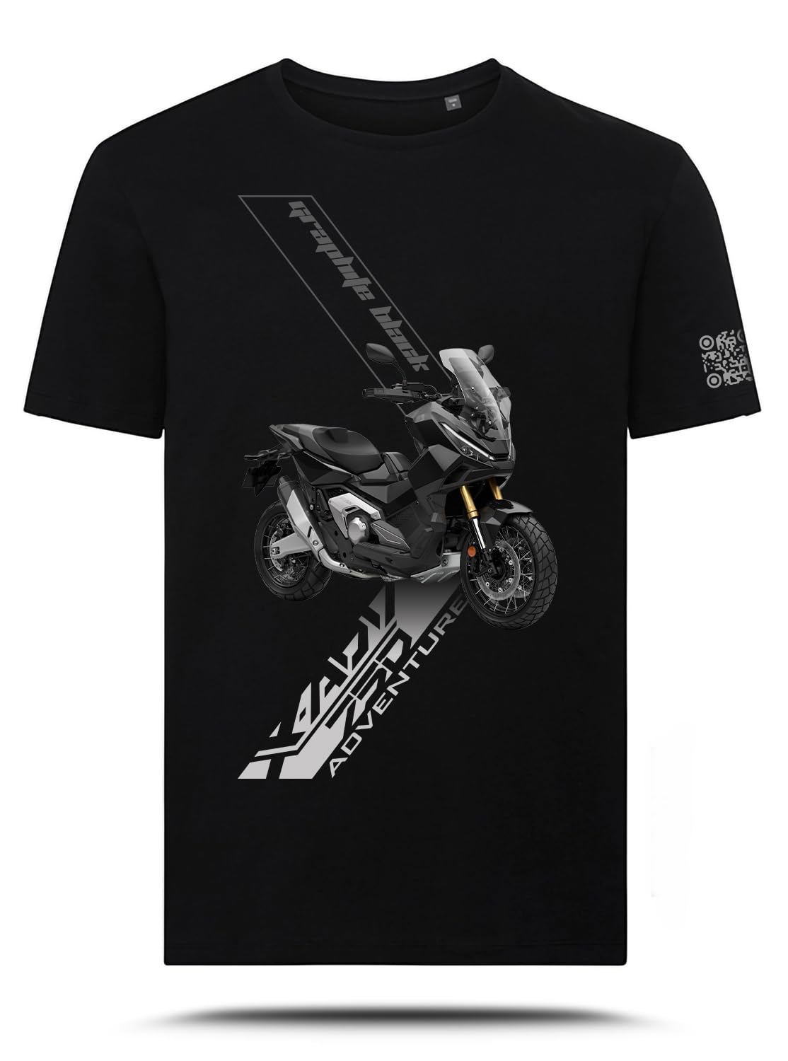 Camiseta X-ADV 750 2025 con gráfico AZ Graphishop resistente 4