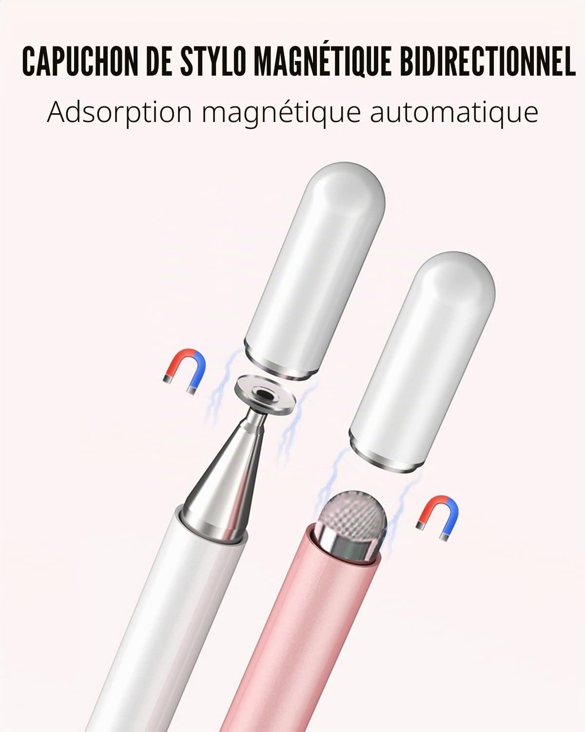 Stylet pour Tablettes Tactiles et Smartphones, 3 Pack, Compatible avec iPad Pro/Mini/Air, Samsung, Xiaomi, Lenovo, iPhone