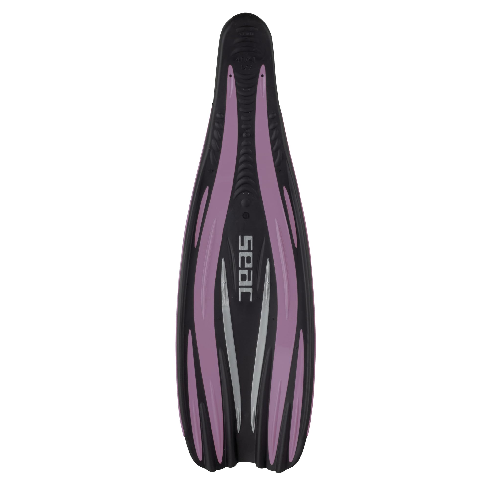 SEAC F100 Pro Aletas Ligero de Zapata Cerrada para Buceo y Snorkel, Unisex Adulto