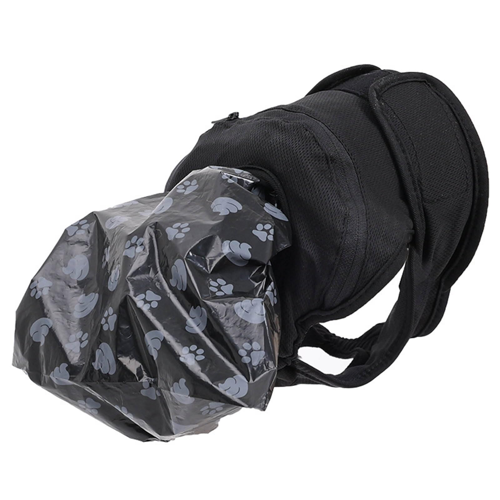 RYUJNDK Wearable Dog Poo Bags, Reusable Diapers, Adjustable Dog Poop Pants with 50pcs Bag, Automatic Collection Dog Poop Bags for Senior and Disability Dogs