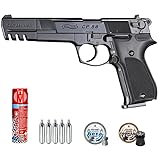 Pistola de balines Profesional Walther CP88 CO2 Competicion 5,6' (Calibre 4,5mm) semiautomática