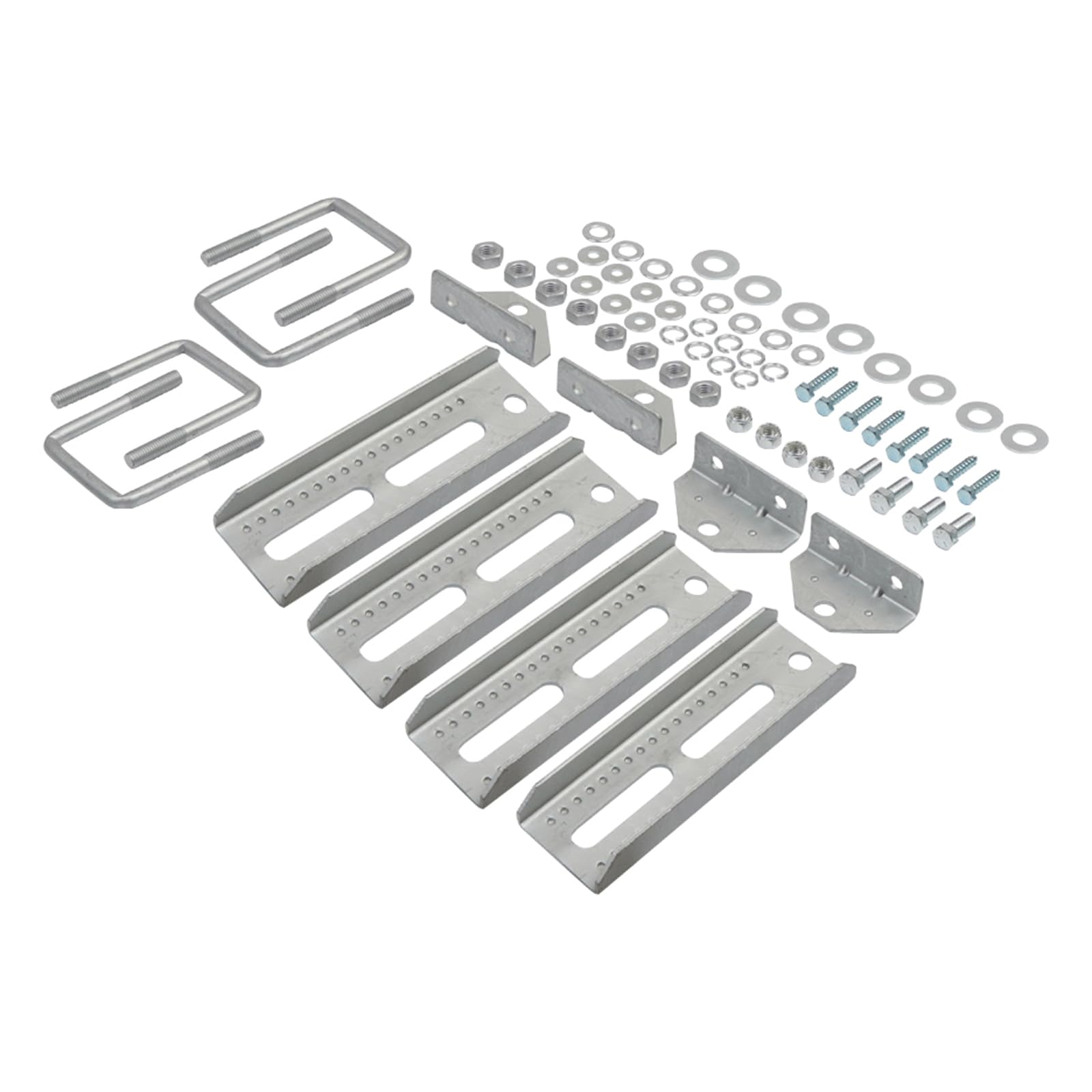 Boat Trailer Crossbar Mounting Bracket Easy Installation Boat Trailer Bunk Brackets for 1.5 " ", 2 " ", 3 " " Parts Bunk Brackets
