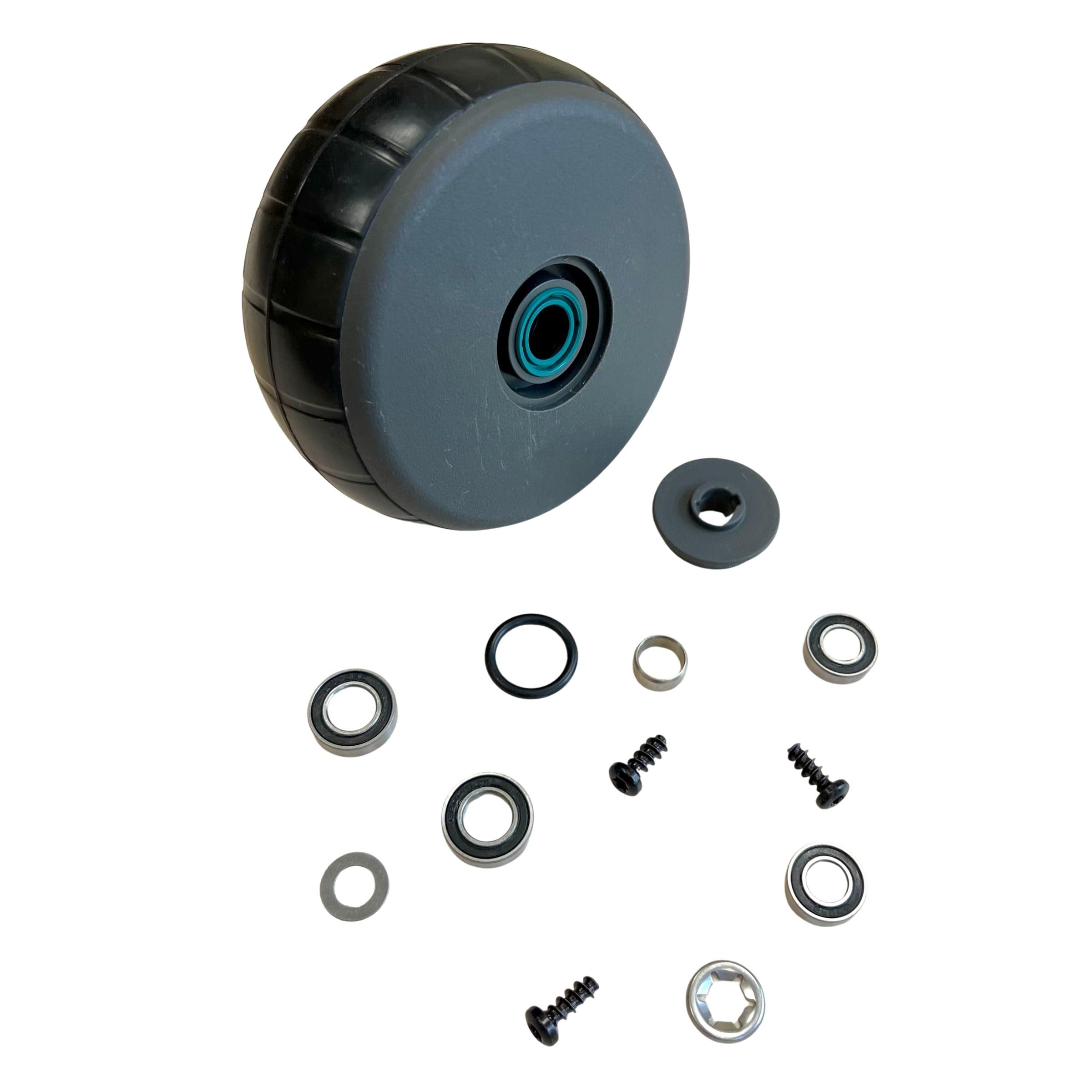 TIMBERA Repair Kit Compatible with Husqvarna Automower Front Wheel – No Shaft Required – Includes Bearings, Seals, Tyre, Hub & Shield – 320, 330X, 420, 430X, 440, 450X, 520, 550, EPOS