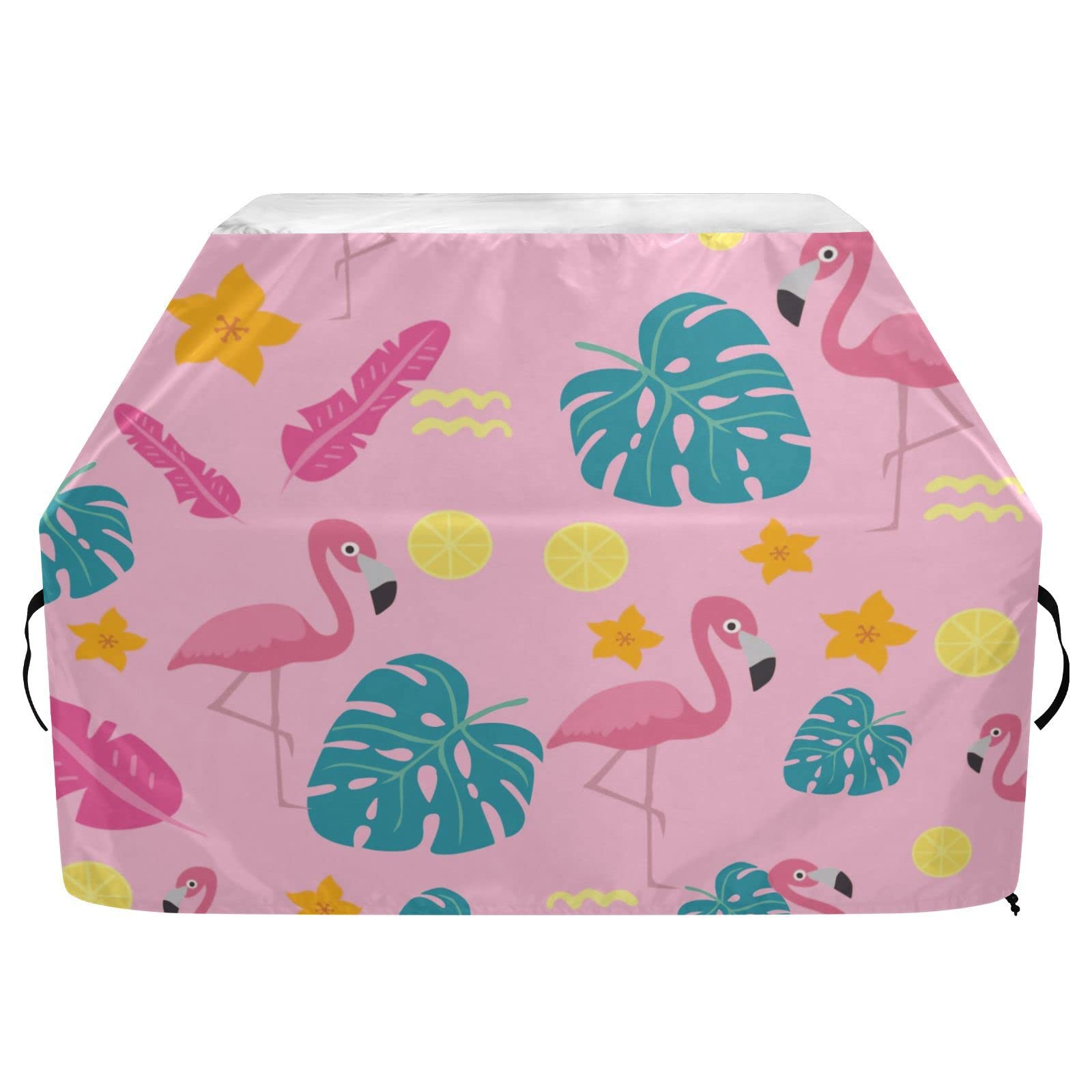 Kigai Bunte Flamingo Grillabdeckung – Wasserdicht, UV-beständig, 165x63x114 Cm Für Große Grills