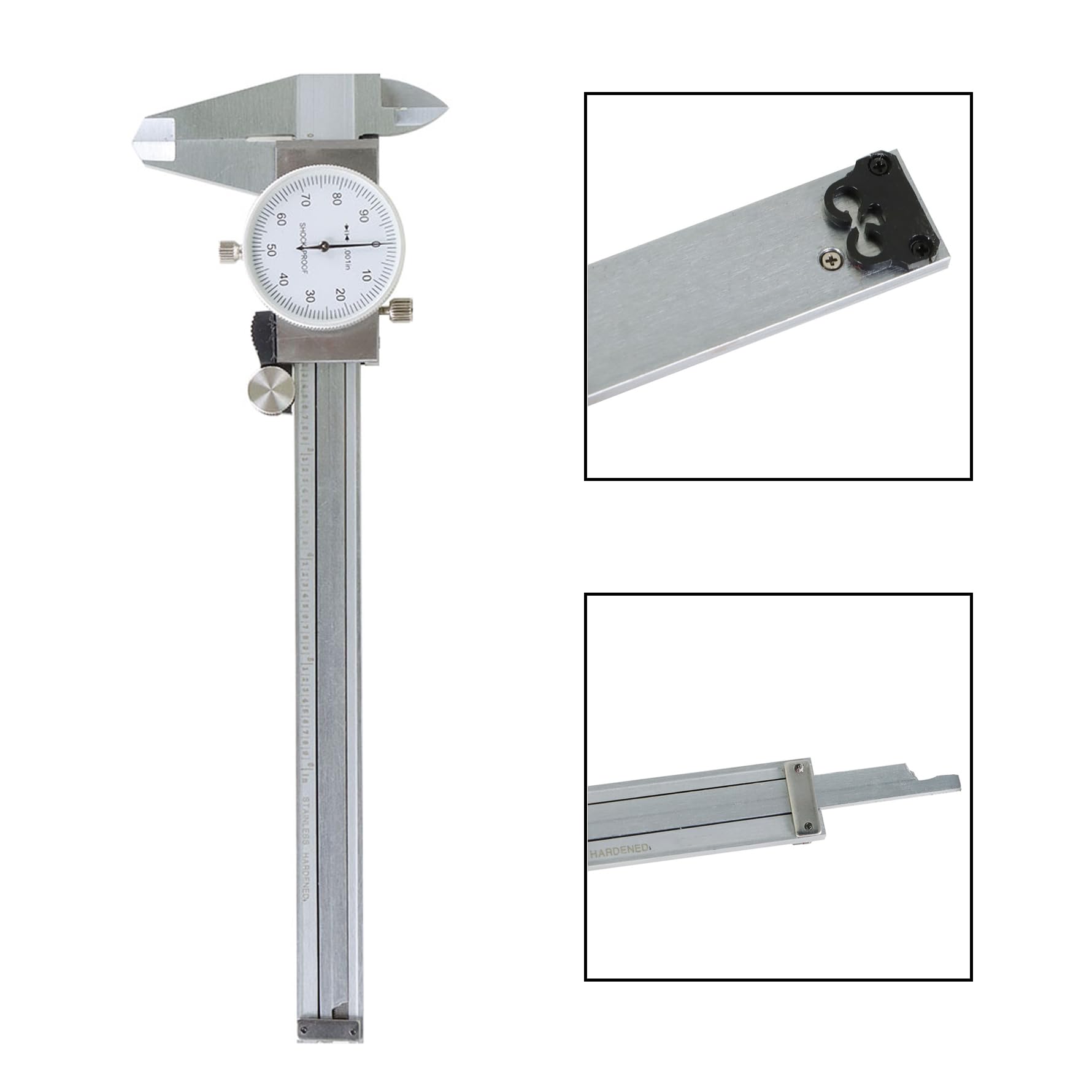Dial Calipers - 6 Inch Stainless Steel -5