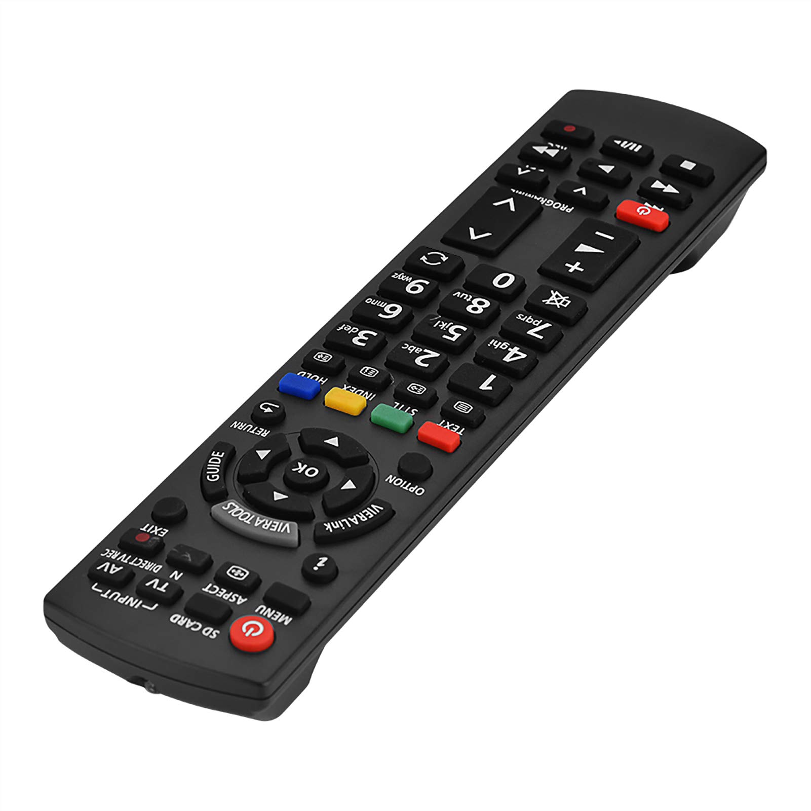 Mando a Distancia Universal para TV Panasonic, Mando a Distancia de Repuesto para TV Panasonic, No Requiere configuración Controlador de televisión TV para N2QAYB000487