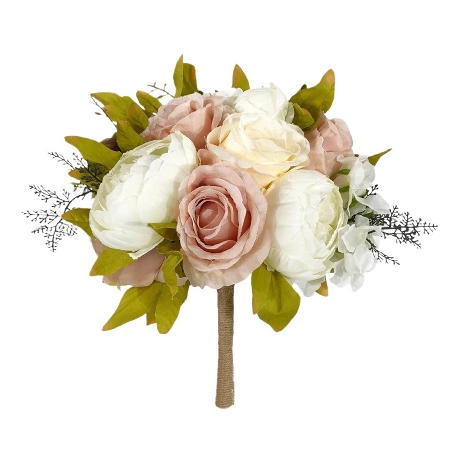 Casetlong 1pc Bouquet Artificial Flowers Home Decoration Wedding Party Event Scene Layout(Champagne)