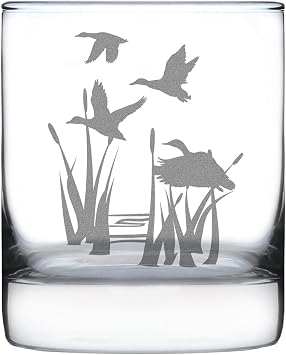 Bevvee Duck Pond Whiskey Rocks Glass