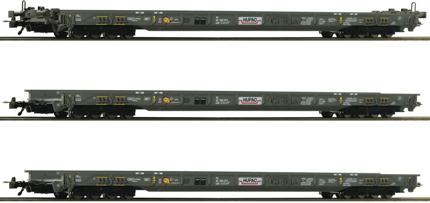 Roco 6600092 H0 3er Set Rollende Autobahn, HUPAC, Ep. V-VI