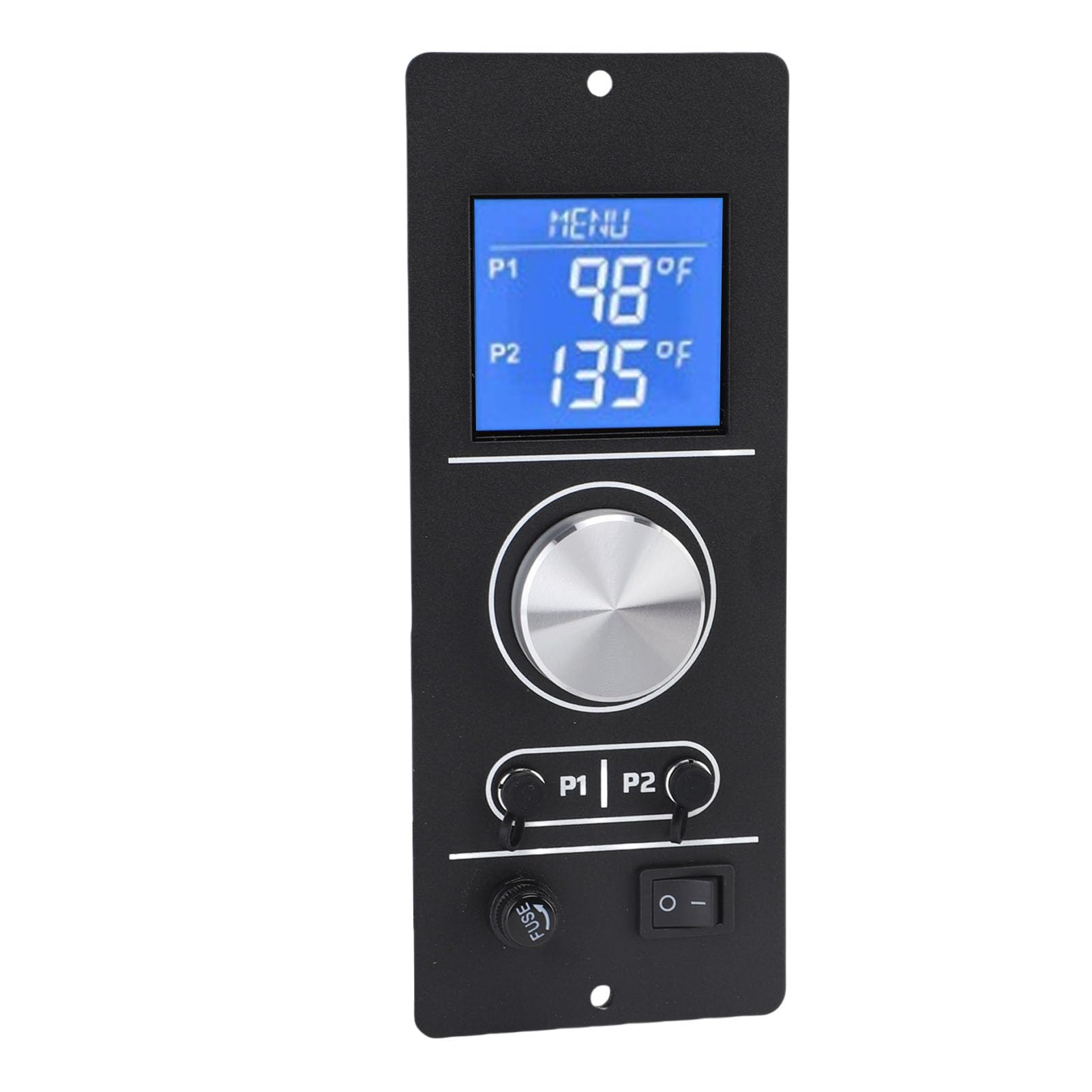 Rengue Sostituzione del Controller PID per Griglia a Pellet Scheda di Controllo Digitale della Temperatura ABS con 2 Programmi PID Sostituzione del Pannello di Controllo della Griglia per SG24 SGG