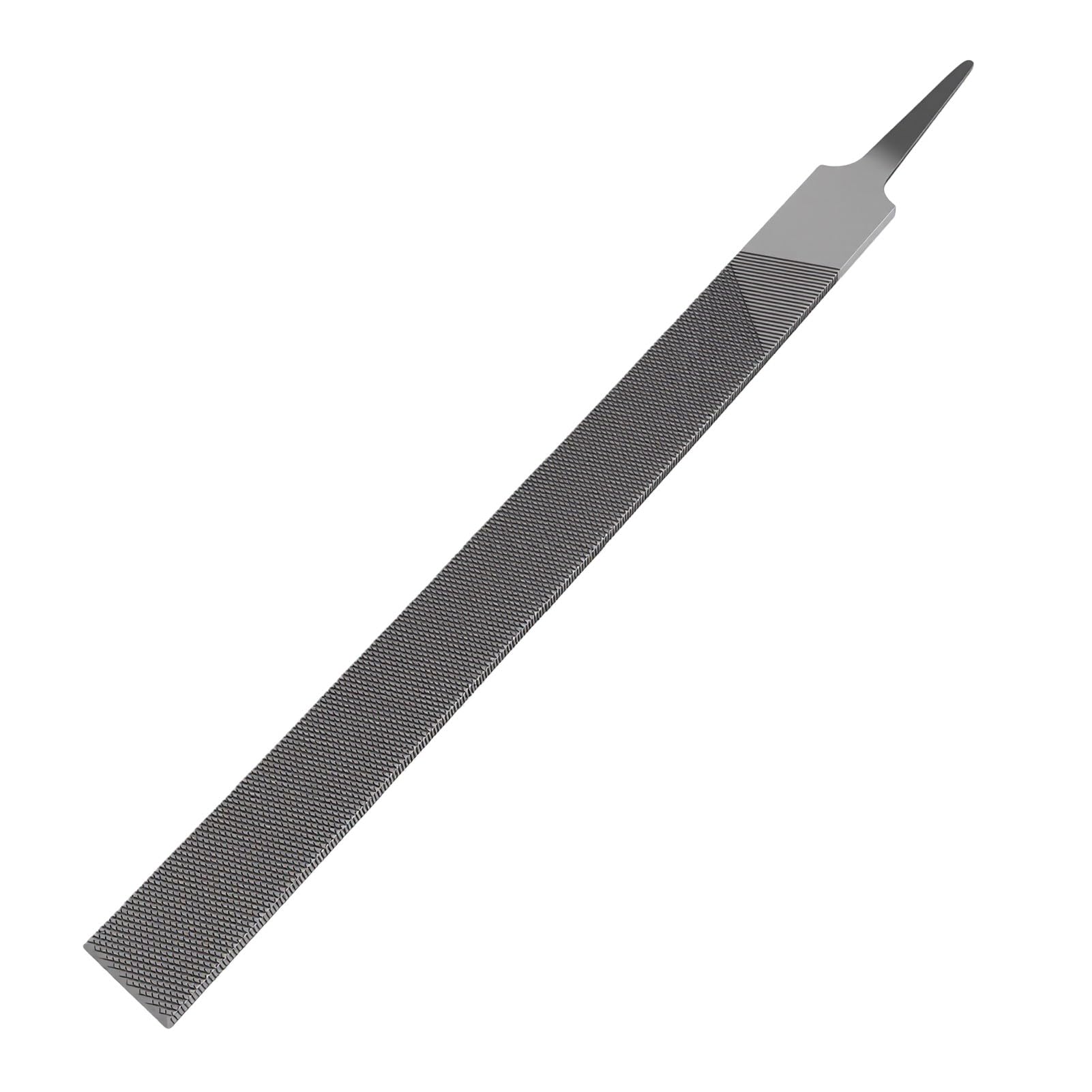 Luocute Pilnik Płaski ze Stali Wysokowęglowej, Podwójne Nacięcie 250 Mm (Gruboziarnisty 10PCS)