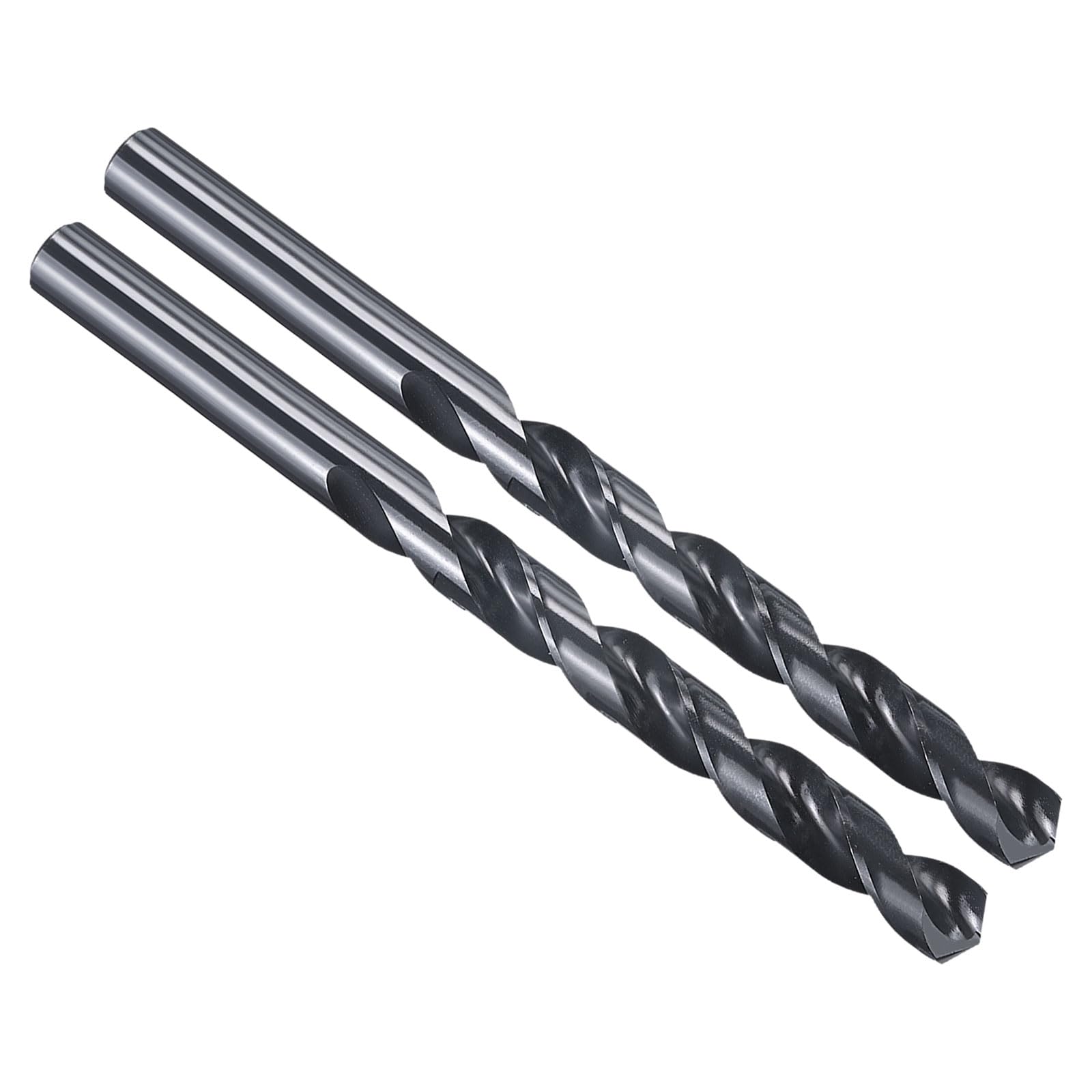 PATIKIL 27/64" Drill Bit Jobber Straight Shank M2 Nitriding Black 2Pcs